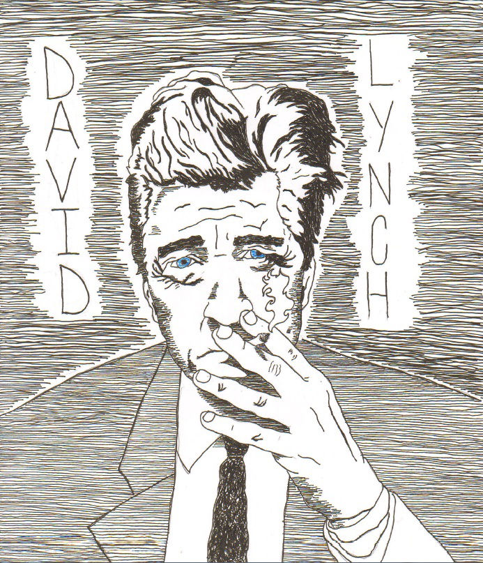 Ilustraciones de Séamus Gallagher estilo cómic inspirados en David Lynch y Twin Peaks